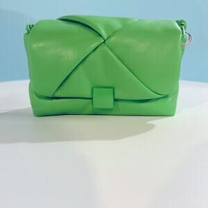Mini Flap Satchel Handbag - A New Day Green